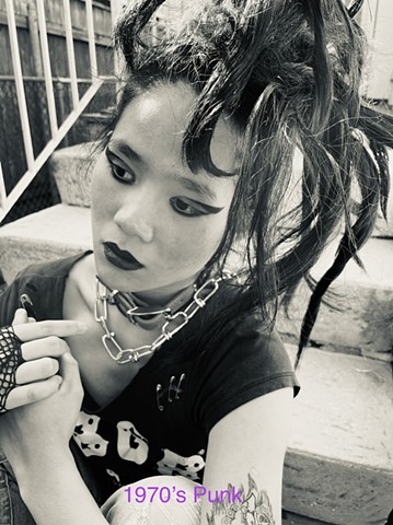 1970’s Punk Makeup/Hair