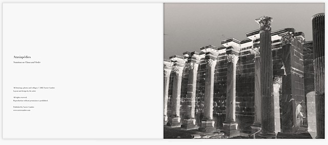 Ataxiapédies (Notations on Chaos and Order)