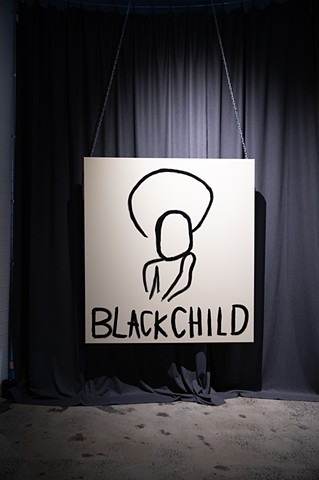 Black child