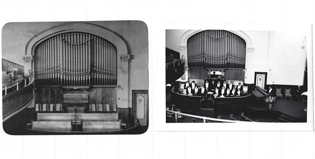 Murray M. Harris Organ at it's original location at the 3rd Sanctuary on Marengo and Walnut
