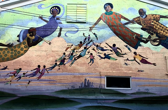 Detail of The People Could Fly