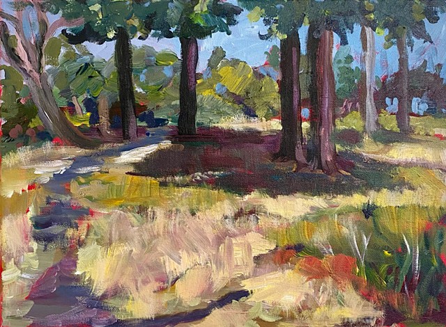 Stand of Trees at Aquatic Park