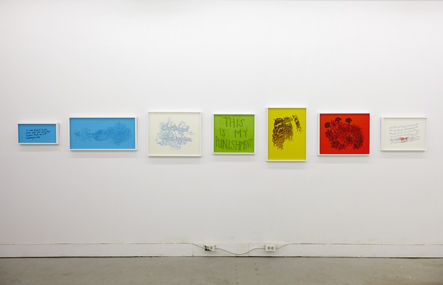 Lisa Neighbour, G Gallery, This Is My Punishment
Installation View
