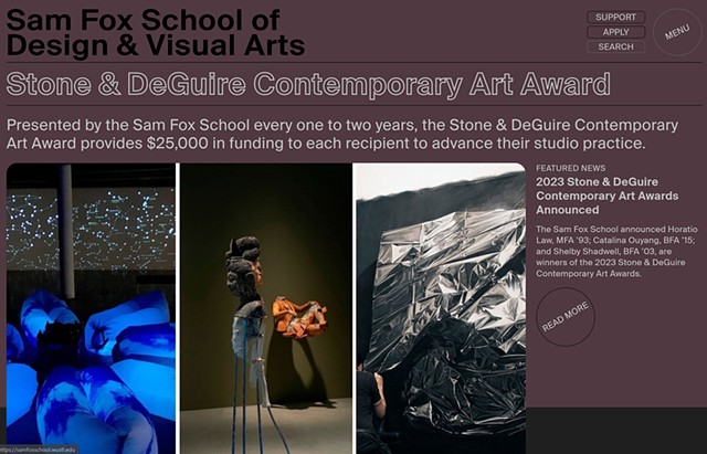 Stone & Deguire Contemporary Art Award - May, 2023