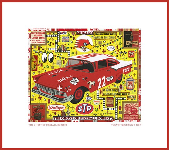 Tony Fitzpatrick- The Ghost of Fireball Roberts
