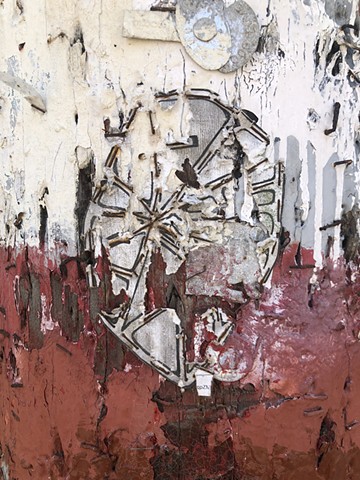 Quarantine Walk Drawing #40, Ink on paper