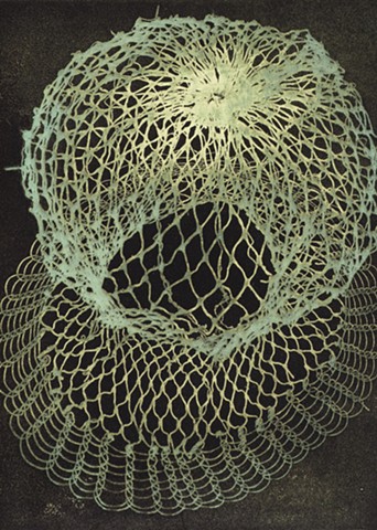 Etching, female artist, Belfast, Maine