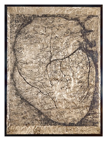 22kt gold, woman artist, Belfast artist, Maine artist