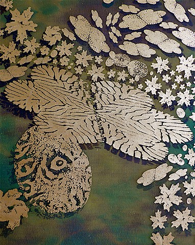 mixed media, woman artist, Belfast, Maine artist