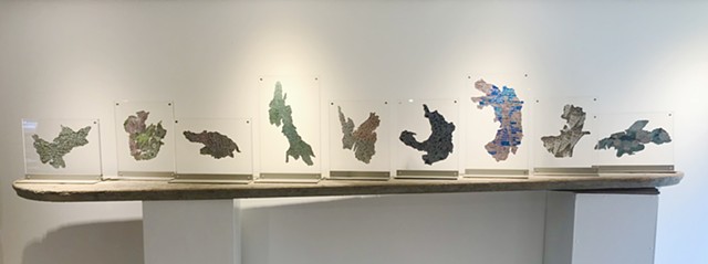 Wasp paper, kitakata paper, woman artist, Belfast artist, Maine artist