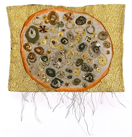 22kt gold, palladium, woman artist, belfast artist, Maine artist