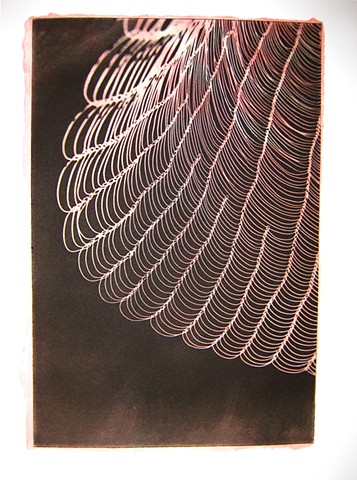 Etching, female artist, Belfast, Maine