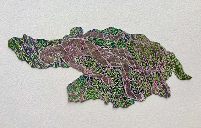 Wasp paper, kitakata paper, woman artist, Belfast artist, Maine artist