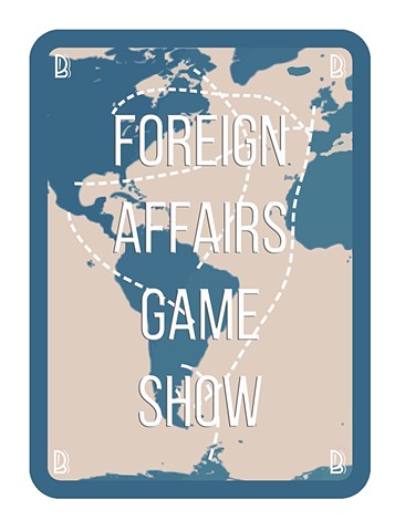 Foreign Affairs Game Show Playing Card (bonus sample)