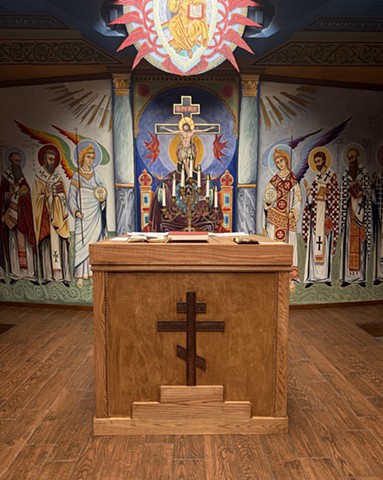 Byzantine Altar, Monastery of the Contemplatives of St. Joseph, South San Francisco, CA