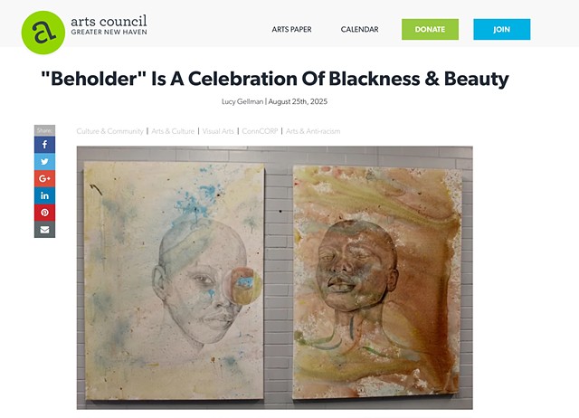 One Exhibition, Two Press Features.