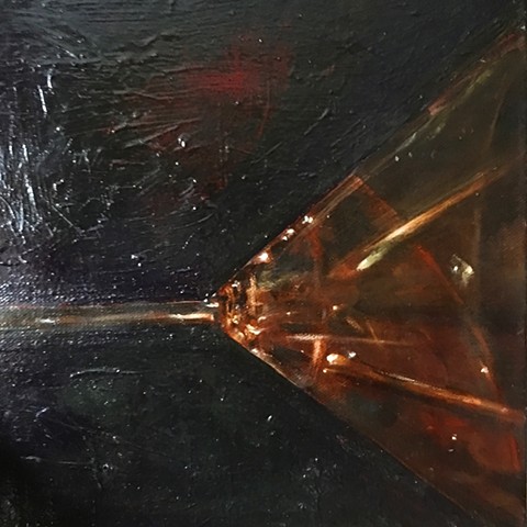 Untitled
16x16" oil on denim