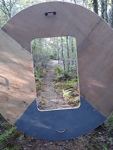Portable Window in the Pine Barrens