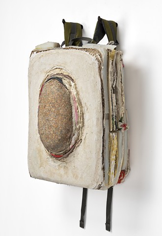 Backpack, side view