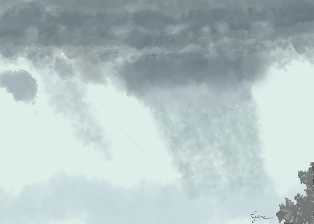 Clouds with Rain Shower