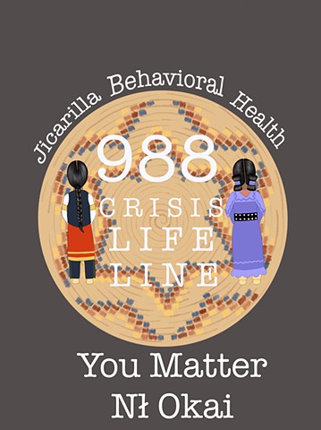 You Matter 988 Tshirt Design