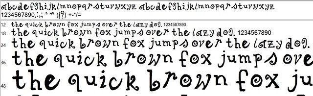 deadfish typeface
