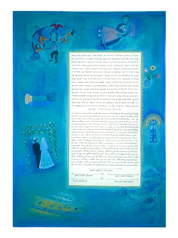 Shtetle Custom Ketubah