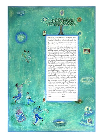 Farm Custom Ketubah