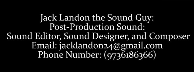 Sound for Film and TV