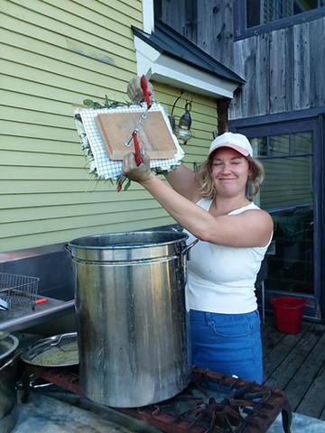 Process Image: First dyebath