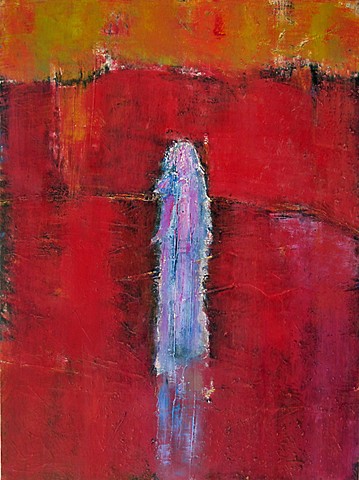 Dreamer in Red Field