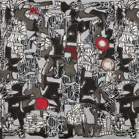 Study African Kuba Cloth