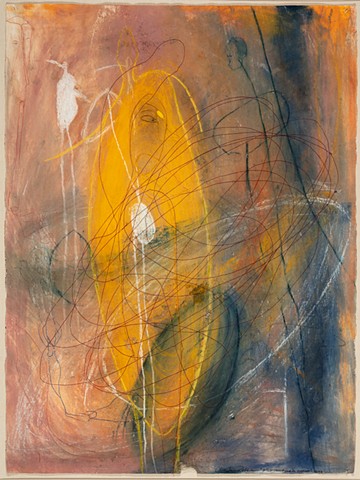 Yellow Heart And Its Shadow