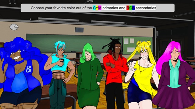 COLORS -- Visual Novel 