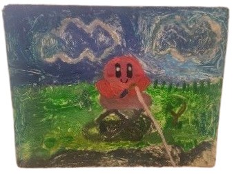 Kirby's relaxed life of fishing