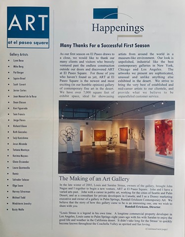 Art at el paseo square