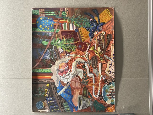 A Sleepless Night with the Wizard