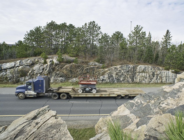 Laurenrtian divide highway 53 cut