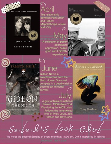 April-July Bookclub