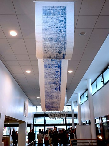 catalogue of a walk installation shot