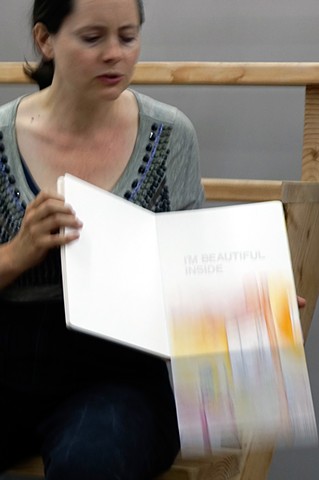 Performance on Emily Janowick's “Chevron" at International Waters, photo credit: