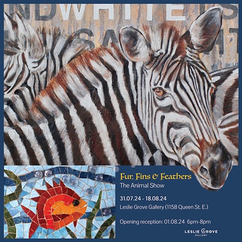GROUP SHOW - Fur, Fins & Feathers - 2024