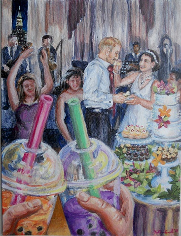 Virginia and Ronen's anniversary painting