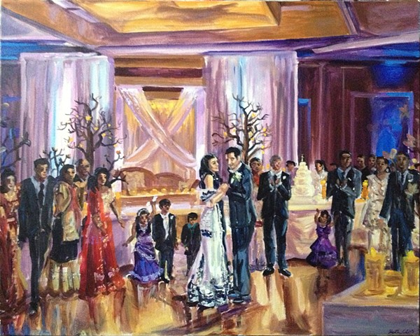 Indian Wedding Reception at the Doubletree Hotel, NJ 