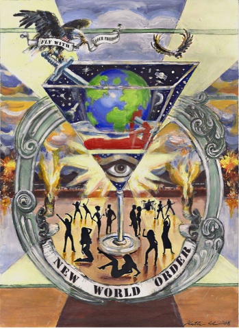 New World Order Poster/CD/logo graphic