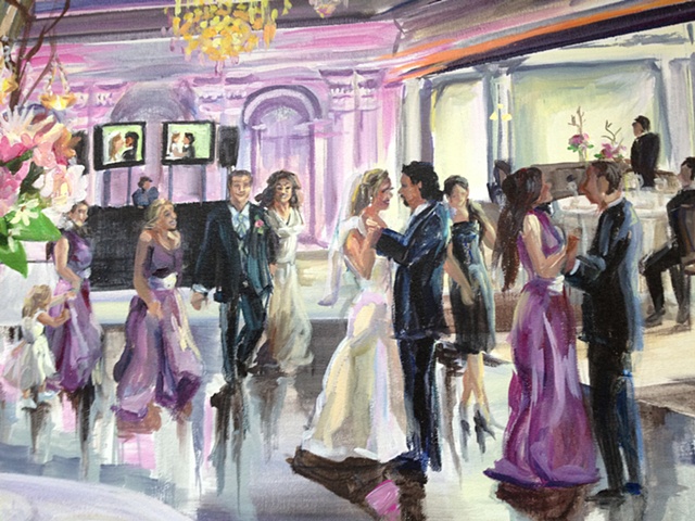 Glen and Nikki's wedding at the Park Savoy (detail)