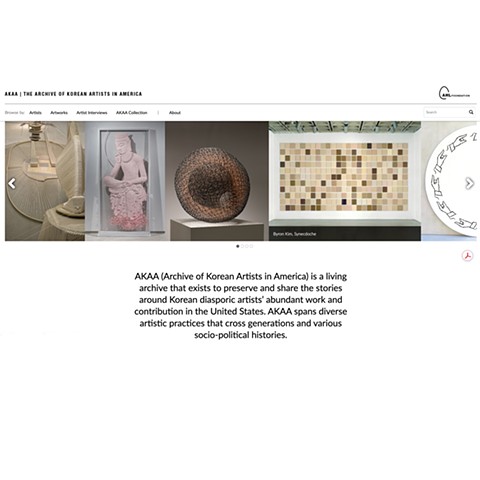 Archive of Korean Artists in America