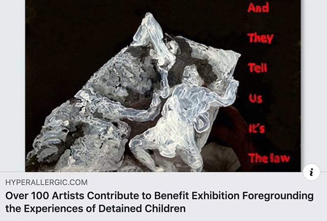 Over 100 Artists Contribute to Benefit Exhibition Foregrounding the Experiences of Detained Children