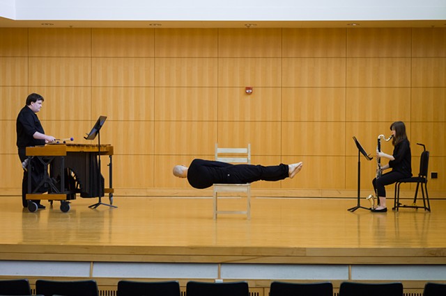 Transient Visitant (With Marimba, Clarinets, Body and Chair) 