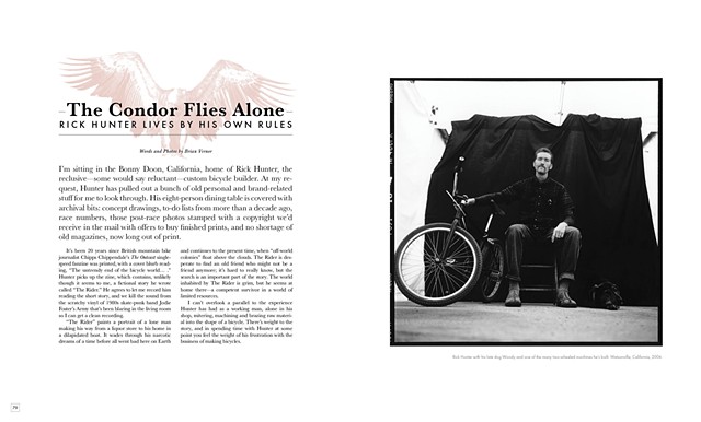 Rick Hunter, El Condor, for Freehub Mag, a story 20 years in the making.